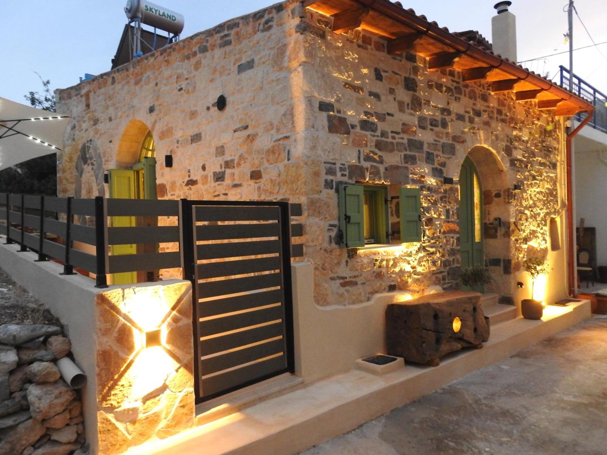 Fabrica House Villa Mochlos Luaran gambar